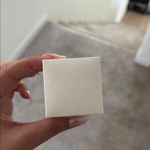Pandora Cream Jewelry Box